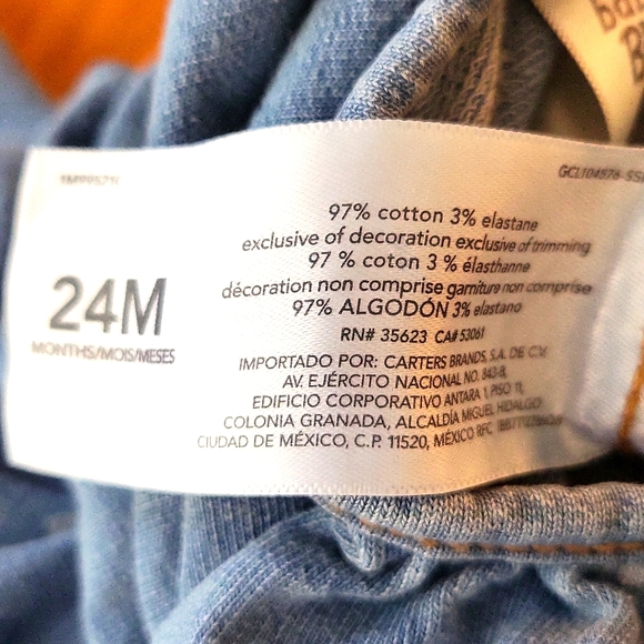 Blue heart print one piece jumpsuit - Picture 4 of 4